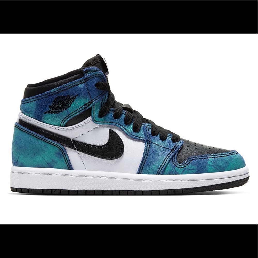 Nike Jordan 1 High Tie-Dye Size 12 Pre-School